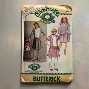 Vintage Cabbage Patch Kids Pattern 3555